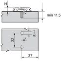 9848-001-blum-clip-top-overlay-95-degree-blumotion-cabinet-hinge-71b9590-inserta-with-mounting-plate