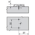 9778-001-blum-clip-top-half-overlay-110-degree-blumotion-cabinet-hinge-71b3690-inserta-with-mounting-plate-onyx