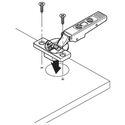 9887-010-blum-clip-top-half-overlay-110-degree-unsprung-cabinet-hinge-70t3650-tip-on-with-mounting-plate-en-9