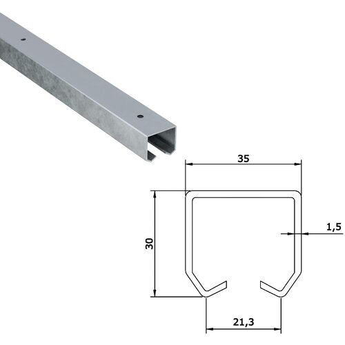 9223-002-u-30-double-door-sliding-door-track-set-6000mm-75kg