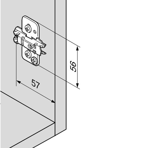 9882-001-blum-corner-bi-fold-hinge-95-degree-cabinet-hinge-79t9550-with-mounting-plate